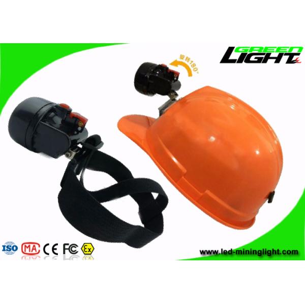 Rechargeable Cree LED Headlights 10000 Lux For Hiking / Camping / Mining