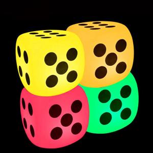 China Illuminated Outdoor LED Cube Light Dice Style 15cm 20cm 30cm IP65 Waterproof For Outdoor Events on sale