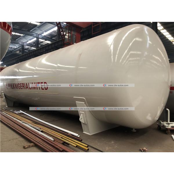 Horizontal Large LPG Storage Tank 120cbm 60tons 120000liters Gas Storage Tank for Nigeria