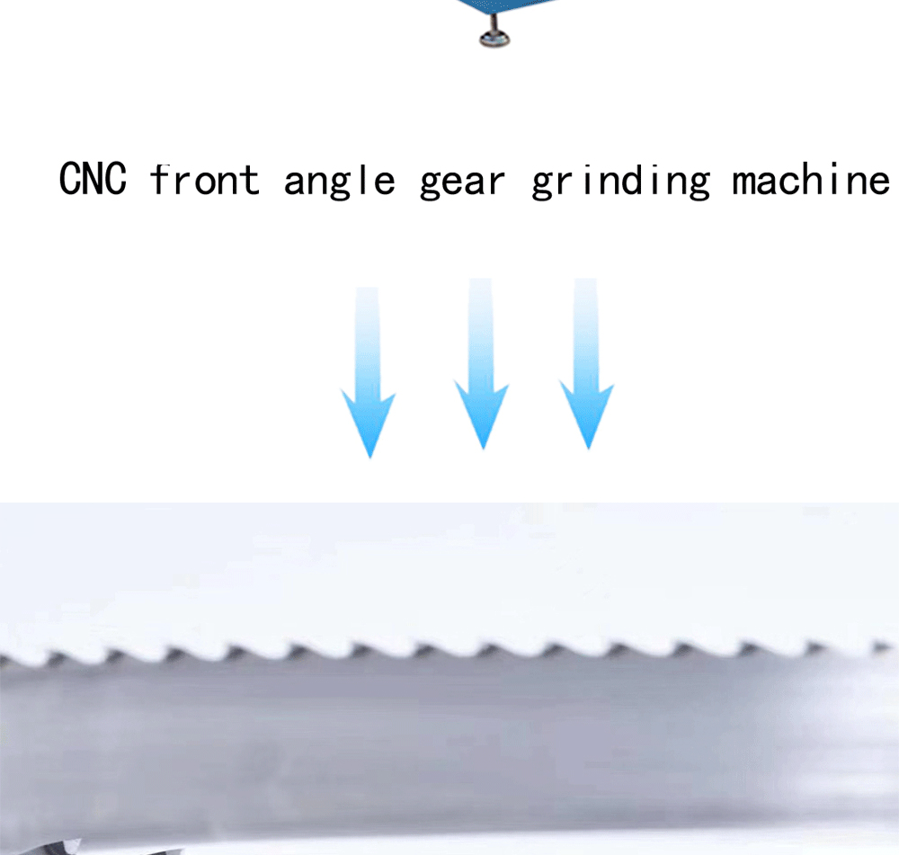 Horizontal Portable Swing Blade Sawmill Alloy Gear Grinding Saw Blade