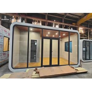 China Lightweight Apple Cabin House , Storage Space Capsule House For Living And Working on sale