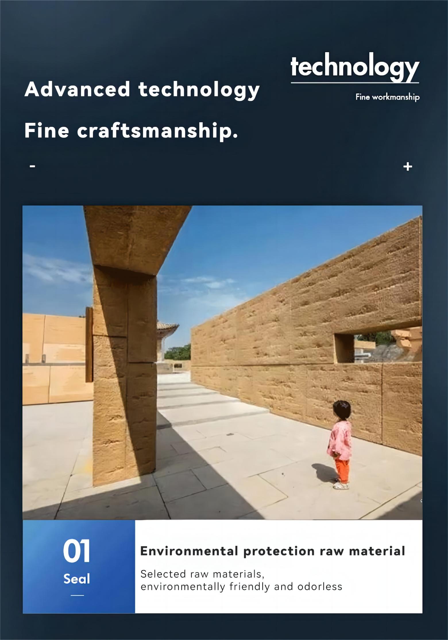 Water 20 3.5-4.5 Ratio Rammed Earth Interior Wall Paint with Inorganic Soil Material