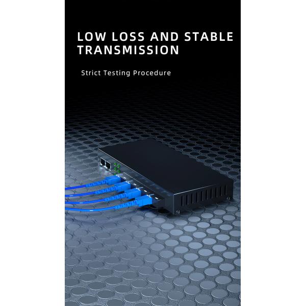 FTTH PVC 3.0MM Single Mode G657A1 3M ST/UPC-ST/UPC Armored Fiber Optic Patch Cord