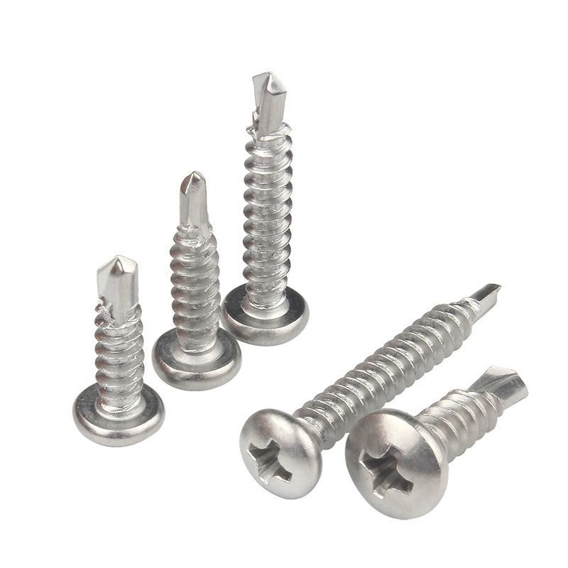 CE Certified Zinc Plated Screw Corrosion Resistant Wafer Head Self Drilling Screws DIN7504