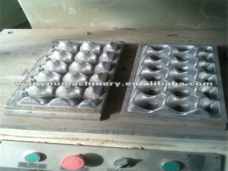 Multifunctional Paper Egg Tray Making Machine , Rotary Type Egg Tray Moulding Machine