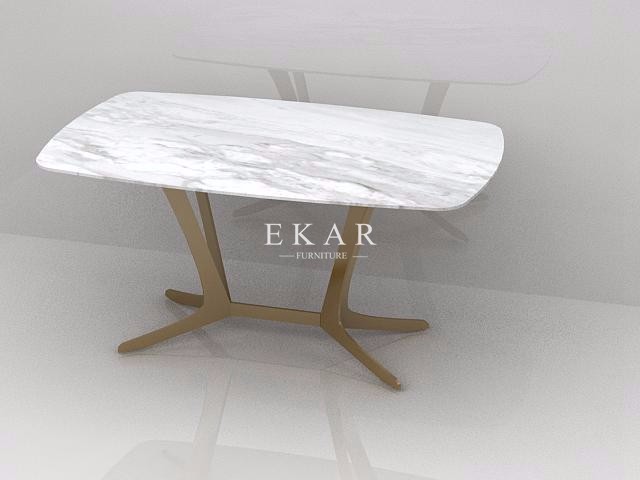 2017 New Design Simple Style Modern Designs Grey Marble Coffee Table ZZ-ZS1718