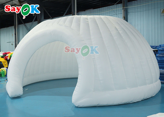 Outdoor PVC Oxford Inflatable Air Tent Panorama Dome White Wedding Inflatable Marquee Tent