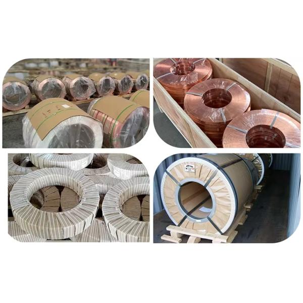 C11000 T2 Copper Strip Copper Foil 0.004 0.005 0.006 0.008mm