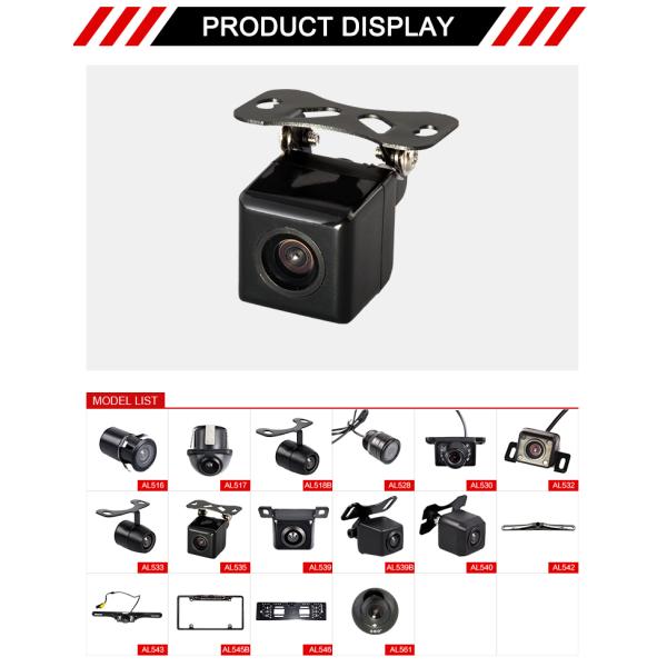 DC 12V Front And Rear Backup Camera , CM01A Wireless Rearview Backup Camera For Car
