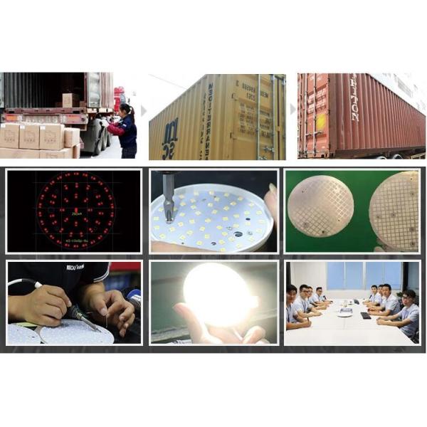 Round Plastic LED Slim Panel Light 18W 1800LM 80Ra Warm White ROHS