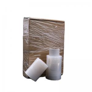 Quality Plastic Film Juice Clear Mini Jumbo Roll Stretch Stretch Wrapping Film Roll Pallet wholesale