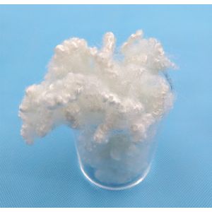 Dope Dyed Polyester Staple Fiber High Tenacity , Recycled Hollow Siliconised