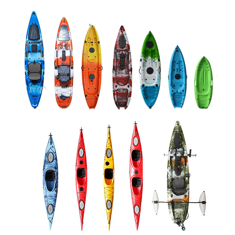 Discover the Beauty of Lakes Rivers with Our Blue Camouflage 2.7m Single Person Kayak