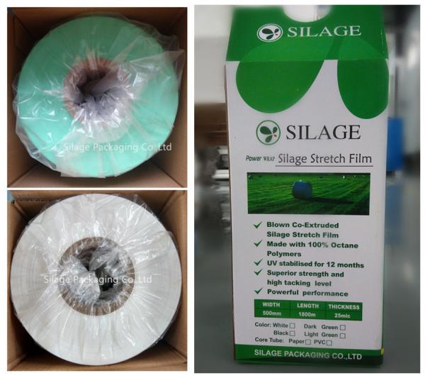 White Color Silage Film