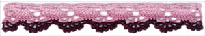 elegant 4.8-5cm width 10 yard / lot DIY handmade craft crocheted lace trim for garments