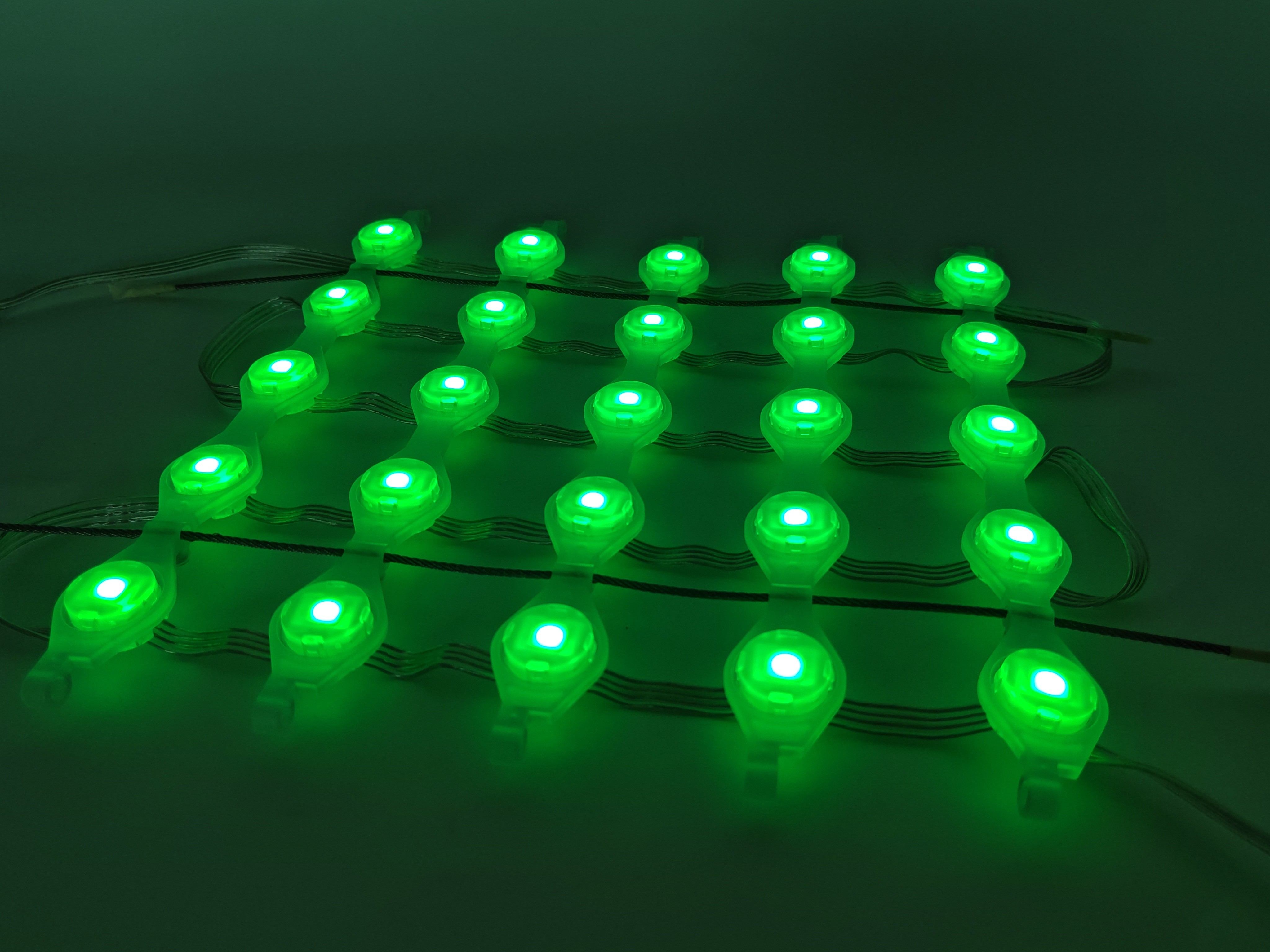 Adjustable Brightness LED Grid Screen with DMX512 Control and Customizable SMD3535 LED Point Light