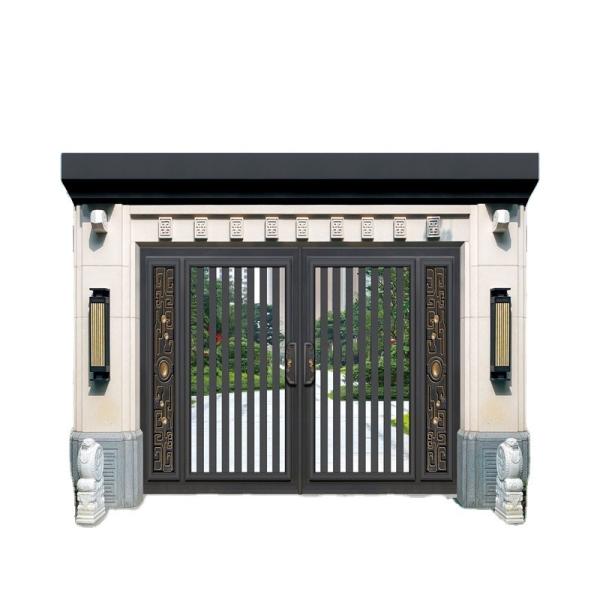Waterproof Swing Steel Aluminium Fence Gate Wood Stainless Steel ODM