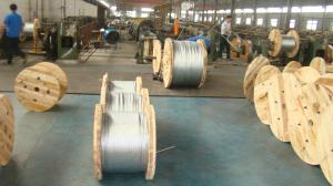 1*7(5/16) Galvanized Steel Wire Strand as per ASTMA 475 EHS for guy wire with high tensile strength and heavy zinc coat