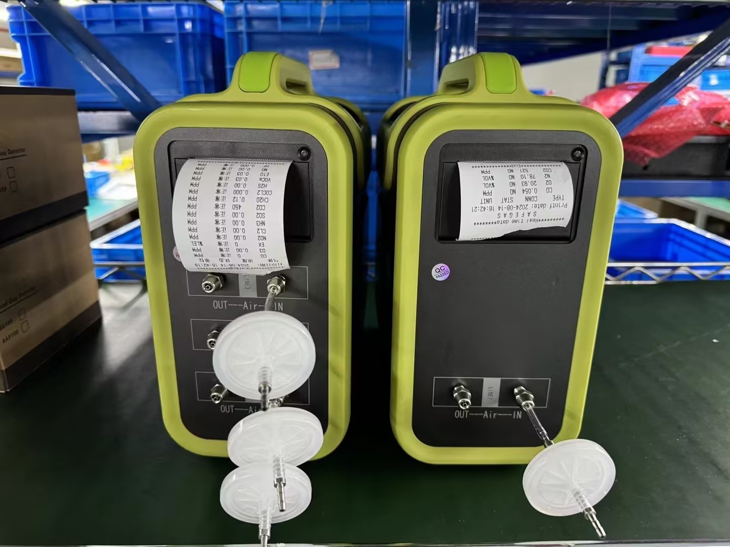 Portable H2 0-40000ppm O2 0-5%Vol Gas Analyzer Used in New Energy Industry