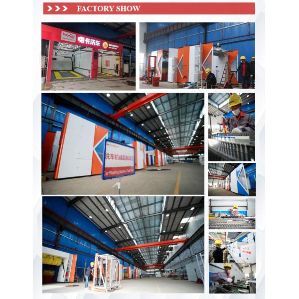 300cm*305cm Water Wax Air Drying Gantry Automatic Car Washing Machine with Unattended Function and -Chic Design Style