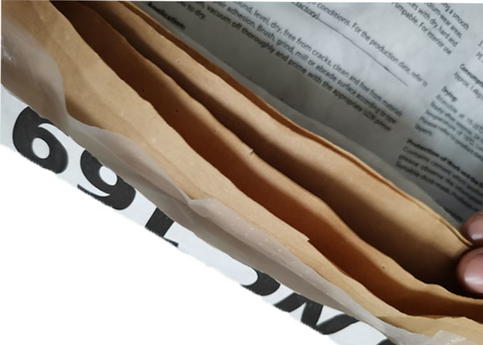 High Stability Pasted Valve Multiwall Paper Bags Waterproof Block Bottom Paper Bags