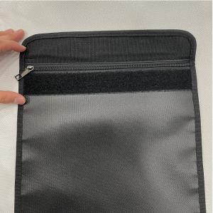 Quality Colored Silicone Coated Fireproof File Bag Storage For Documents, Passport wholesale