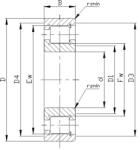 Precision Cylindrical Roller Bearings: SL1818 series cylindrical roller bearing