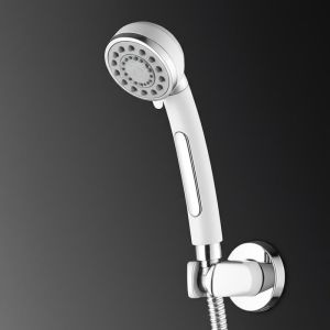 China Improve Your Bathroom with Brass Hand Shower in White Finish on sale