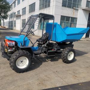 China Blue Mini Garden Tractor Diesel Electric Tractor With Grapple on sale