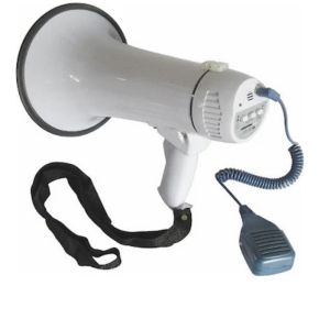 1.5kg Public Speech Alarm Outdoor Bullhorn Speakers Megaphone With Alarm