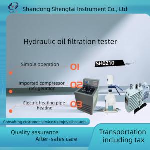 China Hydraulic Oil Filterability Tester SH0210 Compressor Refrigeration Digital Display Time on sale