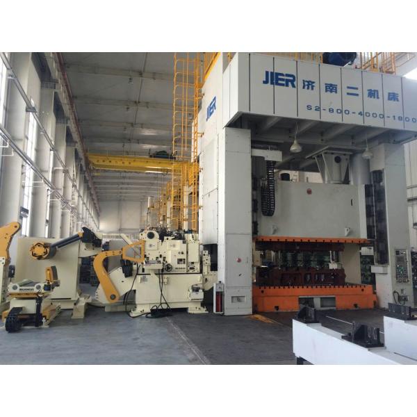 3 In 1 Nc Servo Sheet Coil Feeder Straightener / Full Auto Steel Decoiler MAC4-1000H