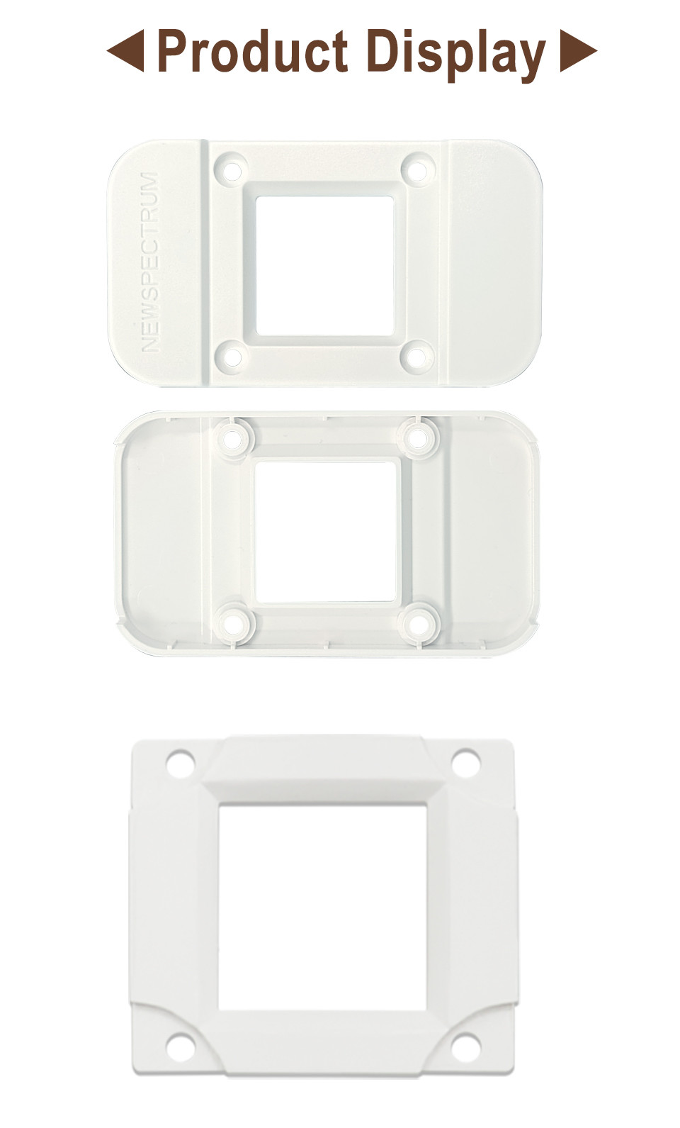 Plastics Material Chip On Board Led Chip Holder OEM Size 25mm