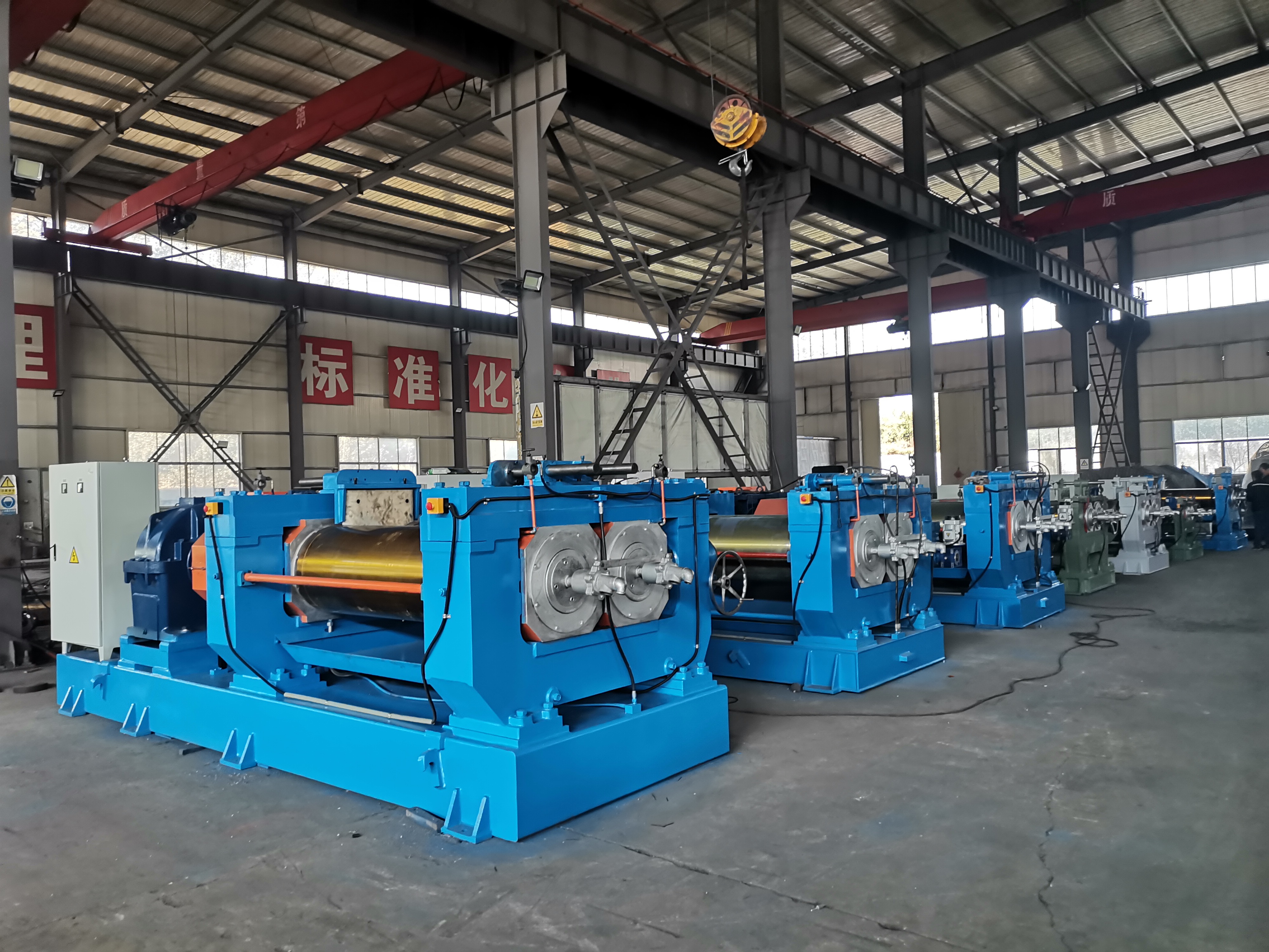 Technology 1 1.27 Speed Ratio Rubber Open Mixing Mill for Improved Performance