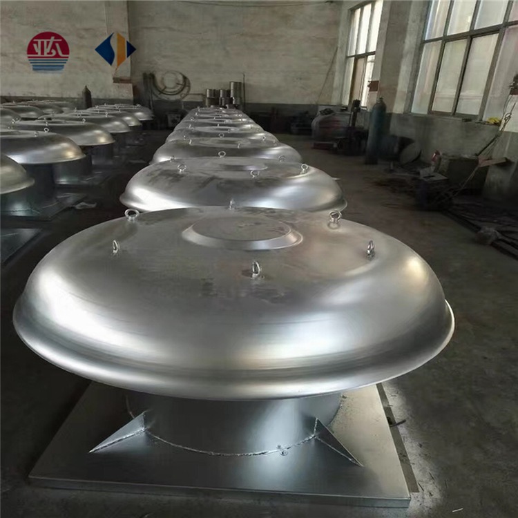 Large Air Volume Industrial Roof Exhaust Fan with FRP Material and Optional Voltage