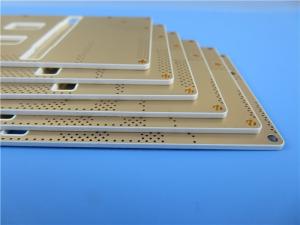 China RO4533 PCB For Antenna High Frequency PCB 60mil Rogers 4533 PCB Double Layer Immersion Gold Circuit Board on sale