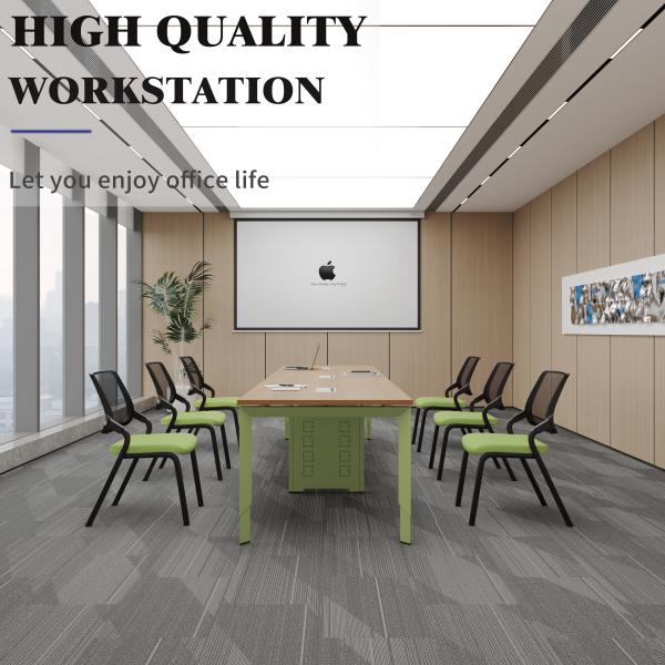 Sleek And Professional Office Conference Table High Capacity Scratch-resistant Surface Durability