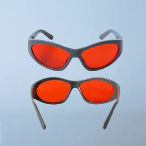 Polycarbonate Green Laser Protective Glasses 266nm 355nm Anti Fogging