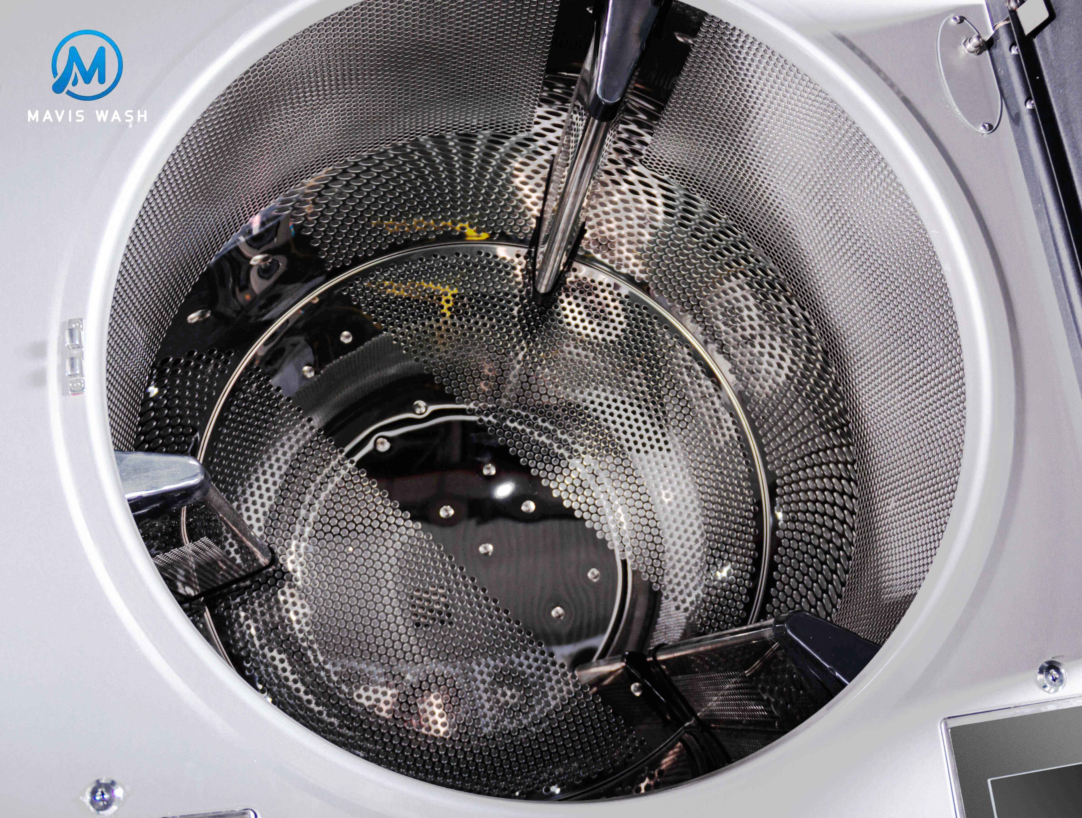 22kg Laundromat Stacked Washer and Dryer Industrial Laundry Wash Machines Double Washer Dryer for Hotel University