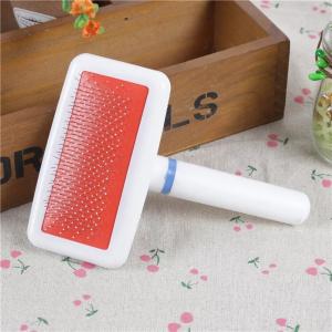 China High Quality Plastic Handle Pet Brush – Great For Detangling And Removing Loose Undercoat Or Shed Fur on sale