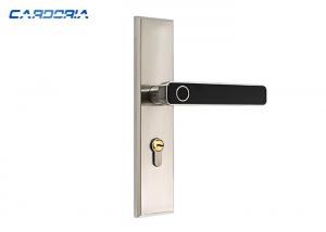 China Fingerprint Handle Keyless Cabinet Lock , Keyless Home Door Lock For Wooden Door on sale