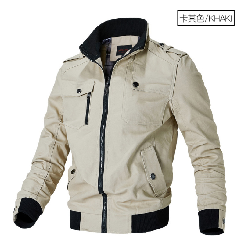 Factory Wholesale Winter Bomber Jacket Men Casual Plus Size Men'S Jackets Coats