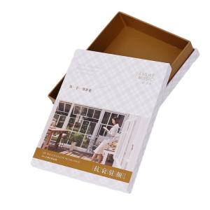 Quality Recycled 1200gsm Cardboard Fancy Packaging Box For Packing Gifts wholesale
