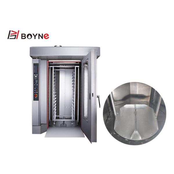 Rotating Convection Industrial Baking Oven Digital Timer 3500kg Low Exhaust