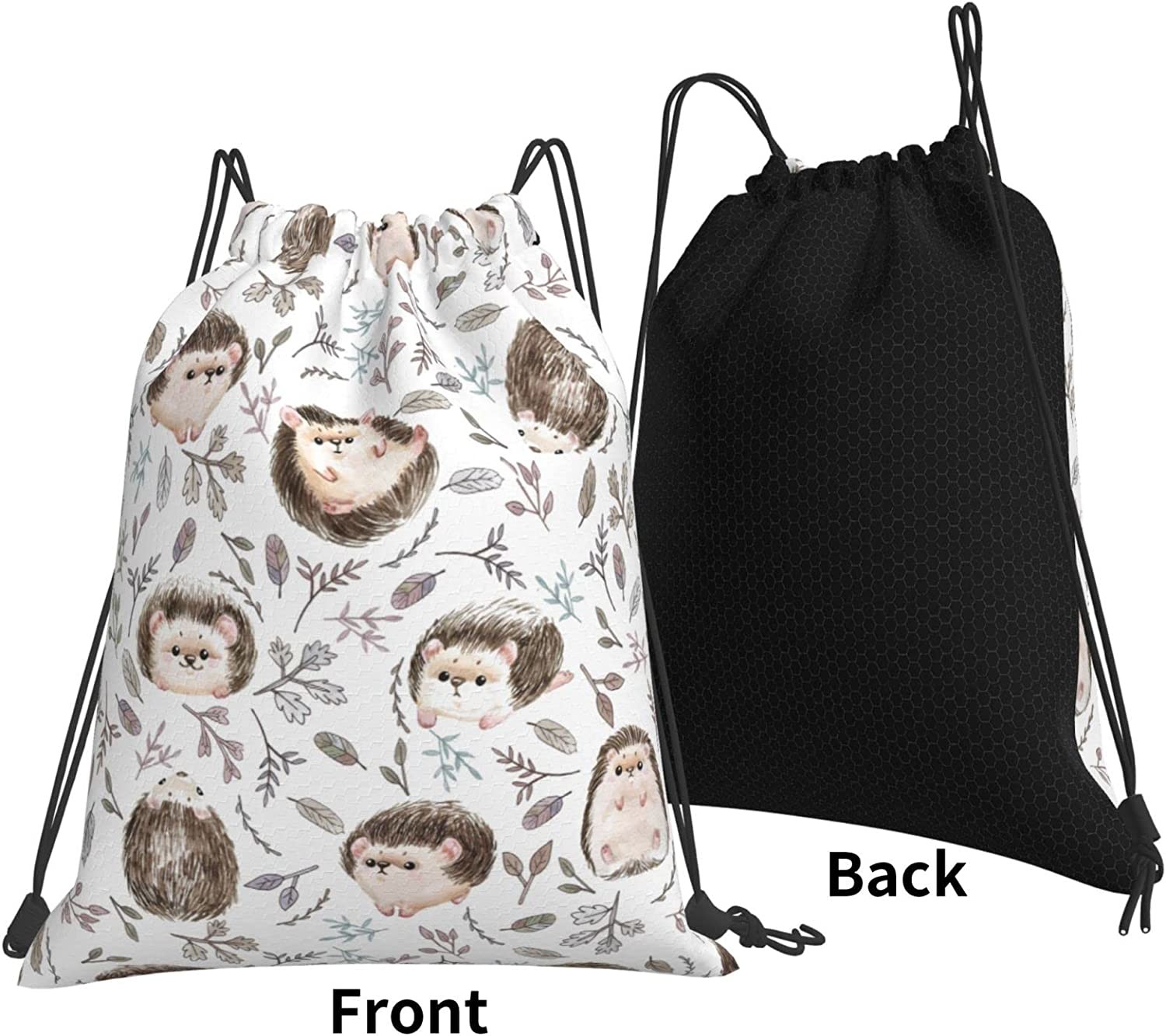 Recyclable And Durable Backpack Bag Sport Gym Sack Drawstring Bag String Bag Yoga Bag