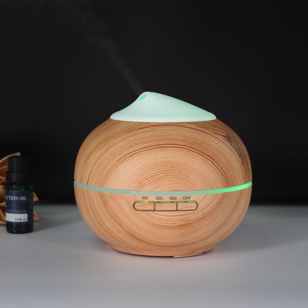 Perfume Air Freshener Wall Plug 200ml Wood Grain Aromatherapy Essential Oil Diffuser Air Scent Diffuser Machine for Home