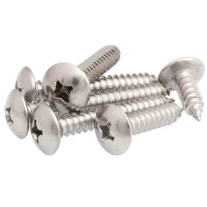 Quality Stainless Steel Right Hand Self Tapping Screws Zinc Plated Finish wholesale
