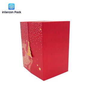 Folding Cardboard Shipping Box 25x14cm Recycled Cardboard Gift Boxes
