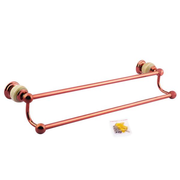 Durable Bathroom Accessory Towel Racks / Bathroom Towel Bar 1218g Lightweight