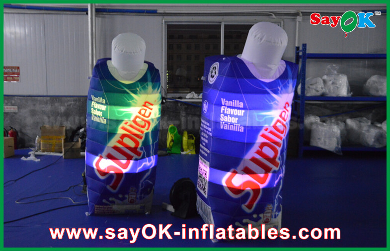 2m Logo Printed Baby Feeder Drink Inflatable Bottle Oxford Cloth Commercial Grade